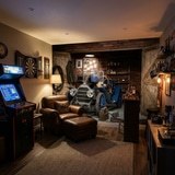 Fototapeten: Altes Auto in der Garage 19