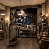 Fototapeten: Altes Auto in der Garage 20