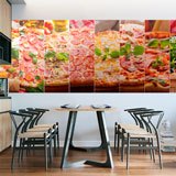 Fototapeten: Collage-Pizza 2