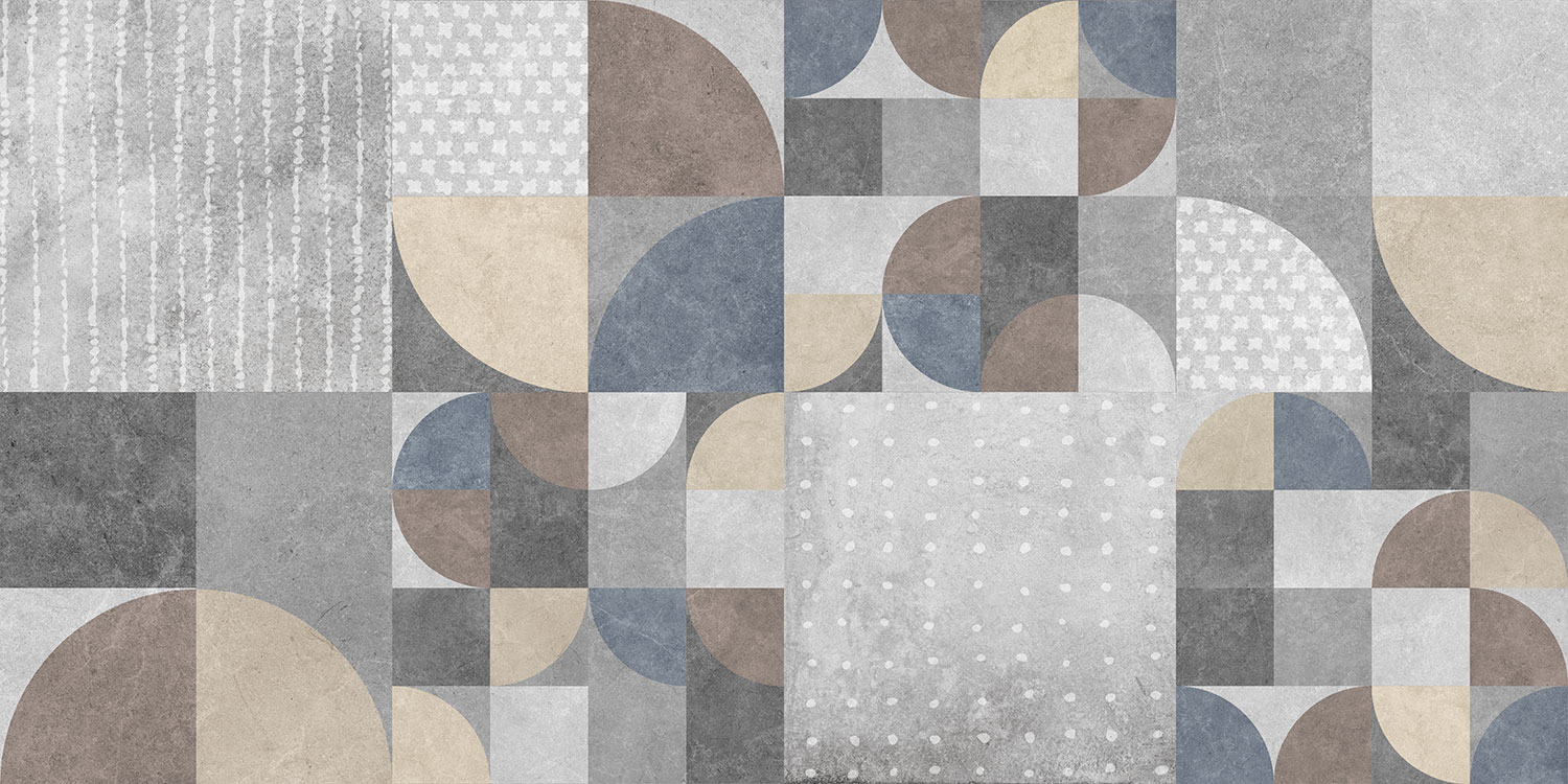 Fototapeten: Kreis-Collage