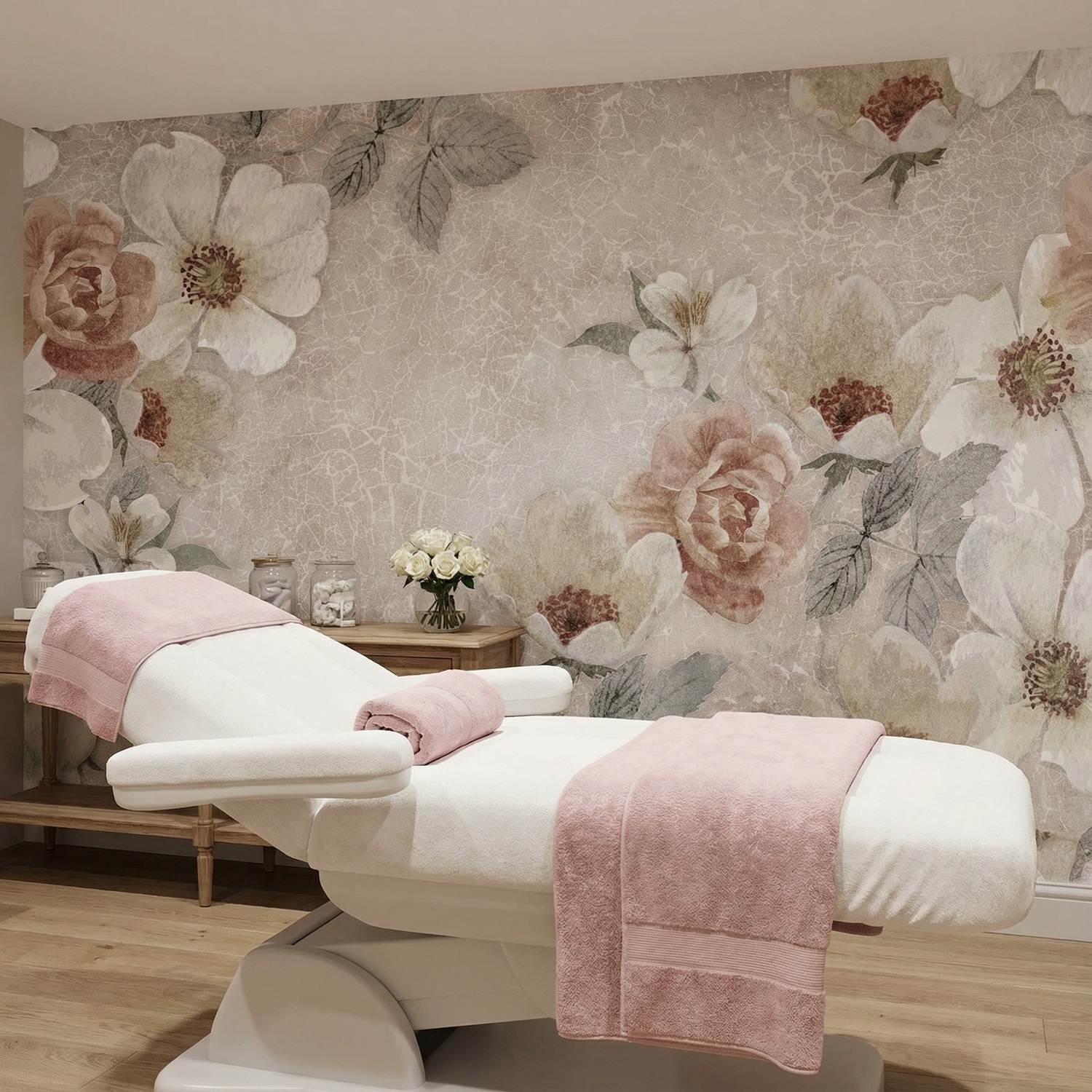 Fototapeten: Blumendruck