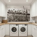 Fototapeten: Arbeiter auf dem Balken 15