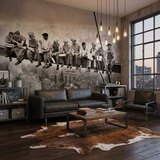 Fototapeten: Arbeiter auf dem Balken 7