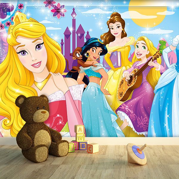 Fototapeten: Disney-Prinzessinnen zusammen