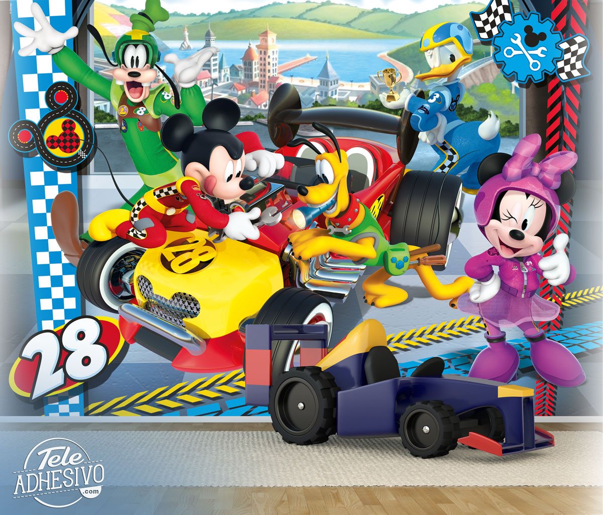 Fototapeten: Mechanische Ausrüstung von Disney