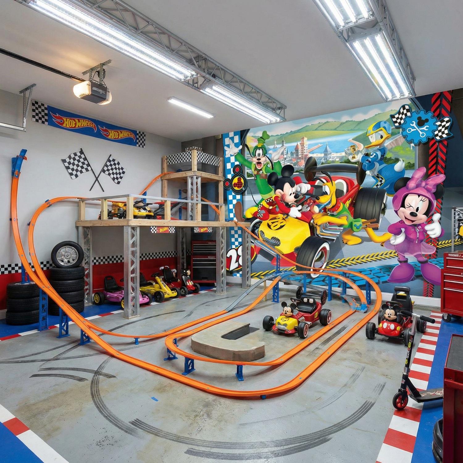 Fototapeten: Mechanische Ausr&uuml;stung von Disney