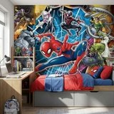 Fototapeten: Spider-Man mit Feinden 12