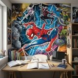 Fototapeten: Spider-Man mit Feinden 3
