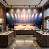 Fototapeten: Basketballplatz 13