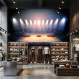 Fototapeten: Basketballplatz 5