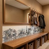 Fototapeten: Zeichnung von Paris 13