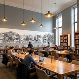 Fototapeten: Zeichnung von Paris 14