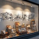 Fototapeten: Zeichnung von Paris 20