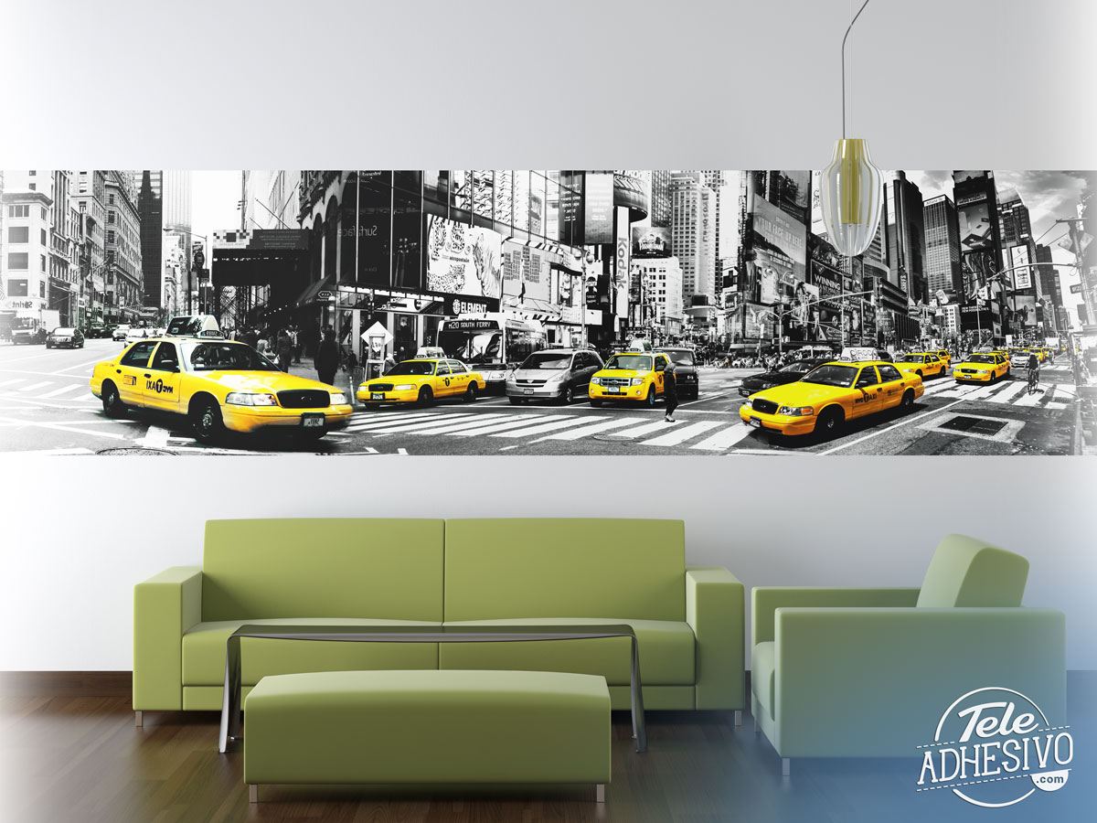 Fototapeten: Taxis in New York