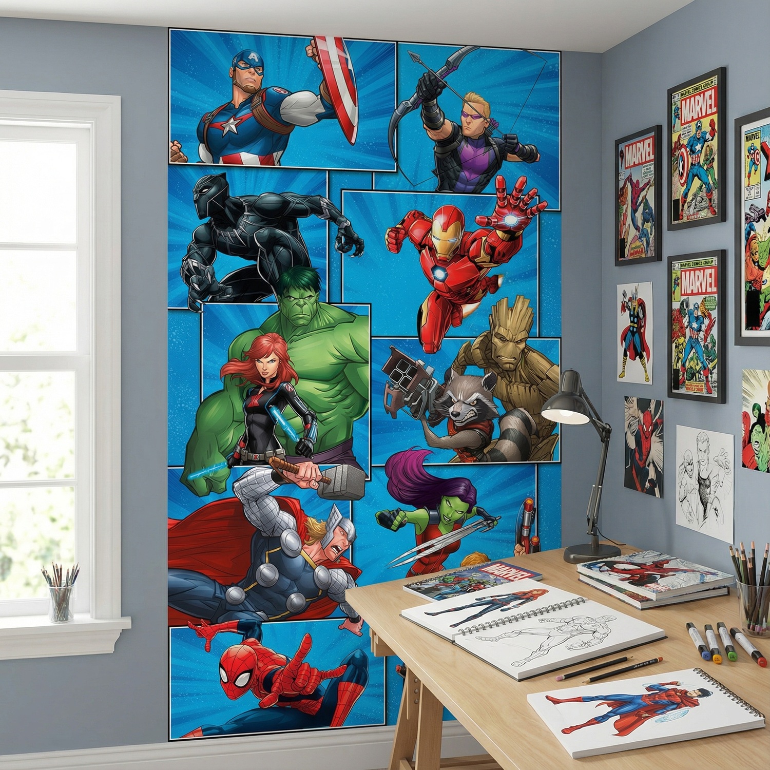 Fototapeten: Avengers Cartoons