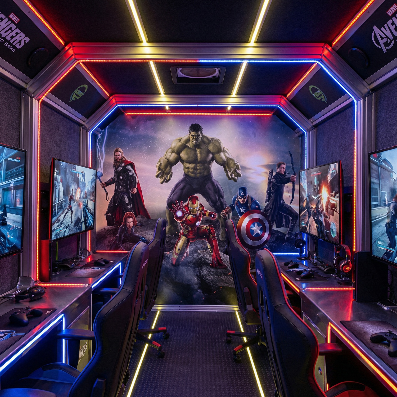 Fototapeten: Avengers Bereit f&uuml;r die Schlacht