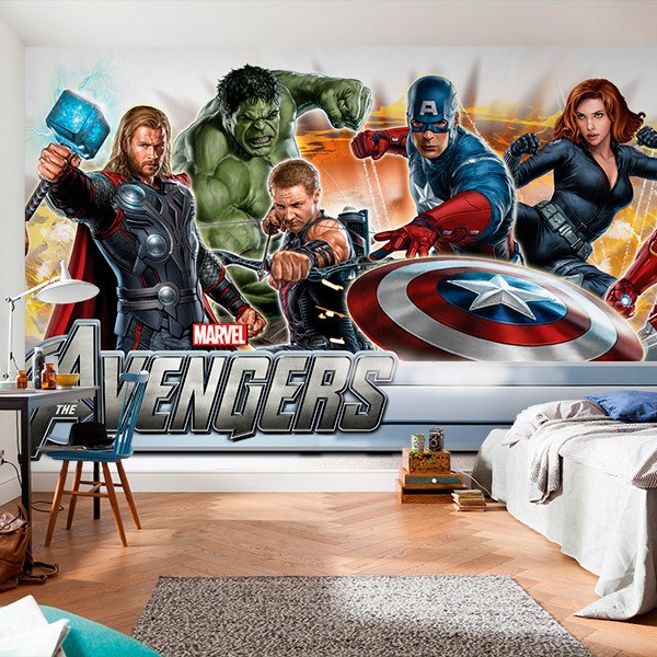 Fototapeten: Avengers Assemble! 0