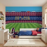 Fototapeten: Innenansicht des Camp-Nou-Stadions FC Barcelona 2