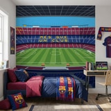 Fototapeten: Fototapete Camp Nou Stadion Illustration 7