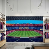 Fototapeten: Fototapete Camp Nou Stadion Illustration 8