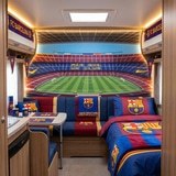 Fototapeten: Fototapete Camp Nou Stadion Illustration 10