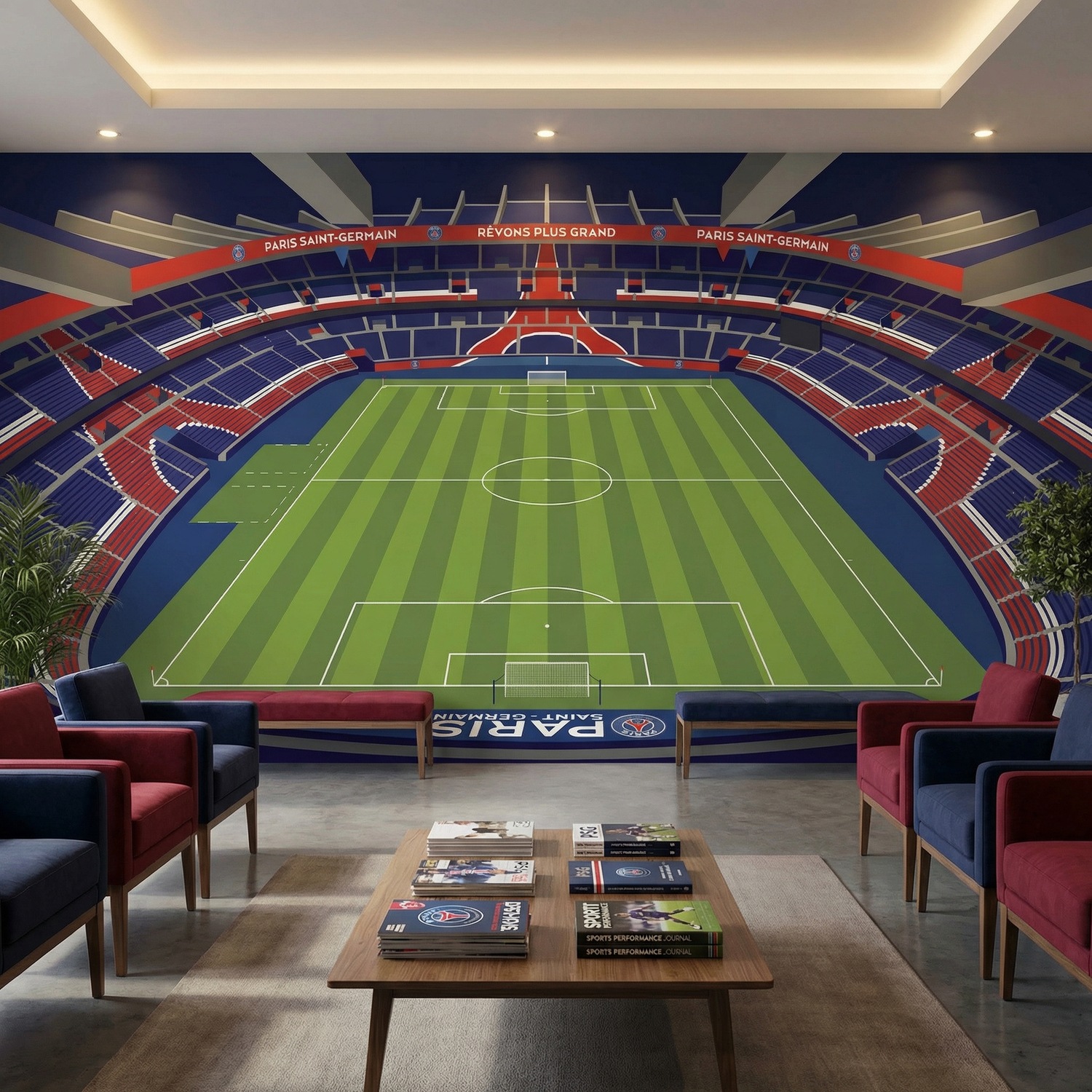 Fototapeten: Parc-des-Princes-Stadion Paris Saint-Germain