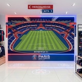 Fototapeten: Fototapete Parc des Princes Stadion Illustration 13