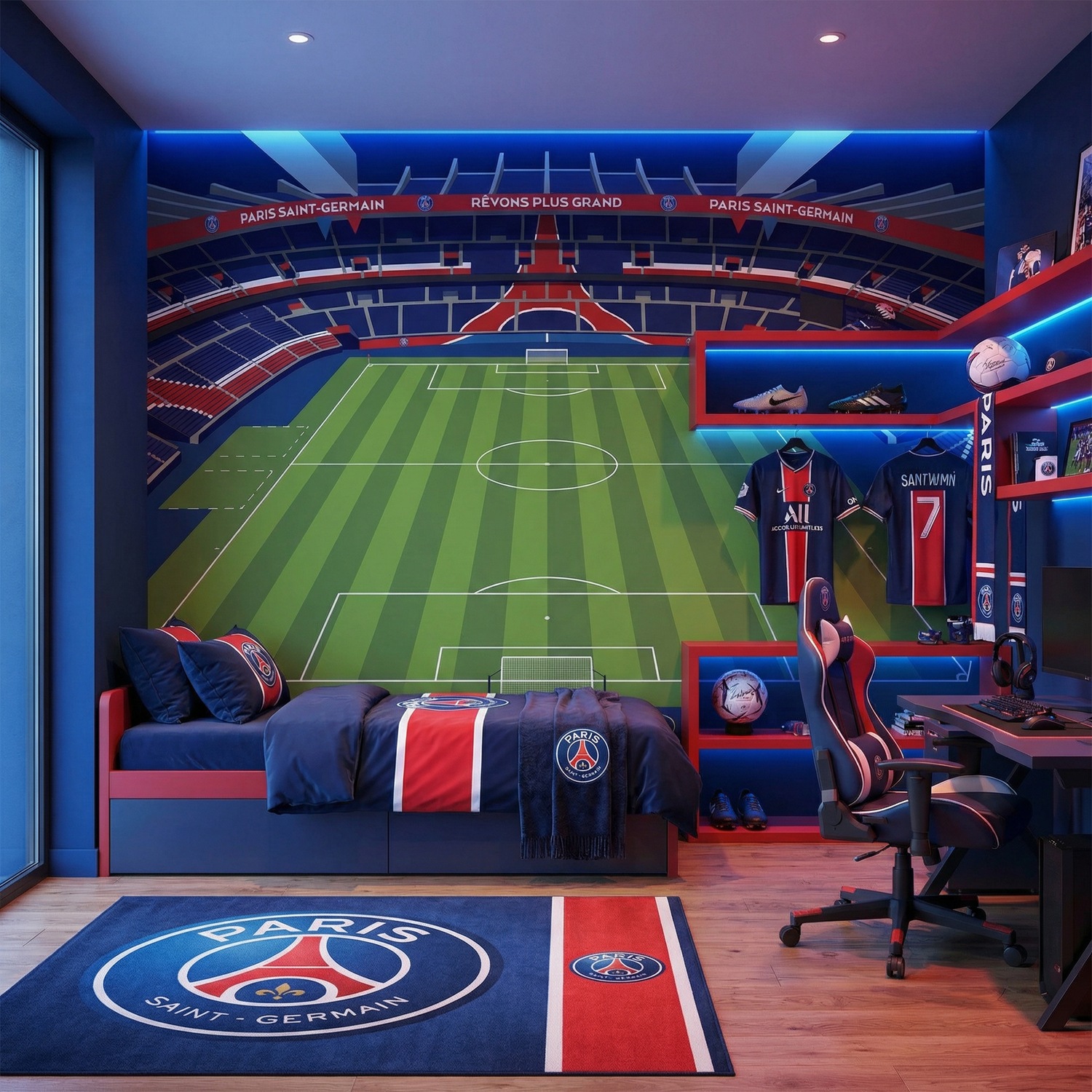 Fototapeten: Parc-des-Princes-Stadion Paris Saint-Germain