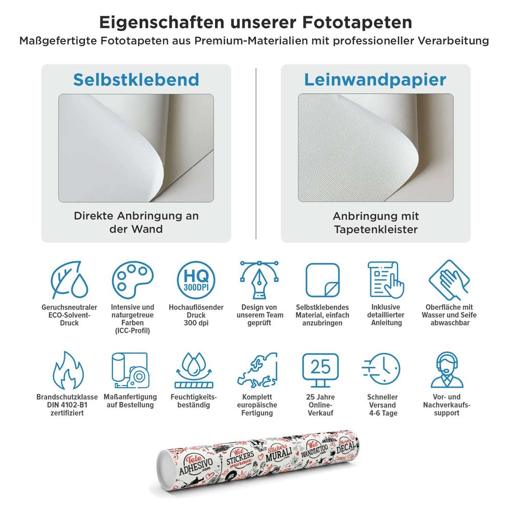 Fototapeten: Elsa, Anna und Olaf