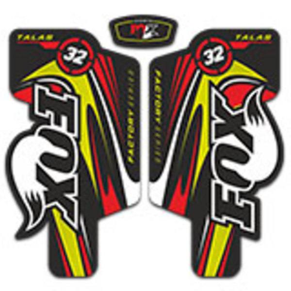 Aufkleber: Gabeln Fahrrad Fox Factory Serie 32