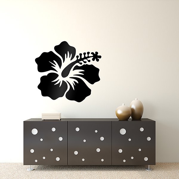 Wandtattoos: Hibiskusblüte