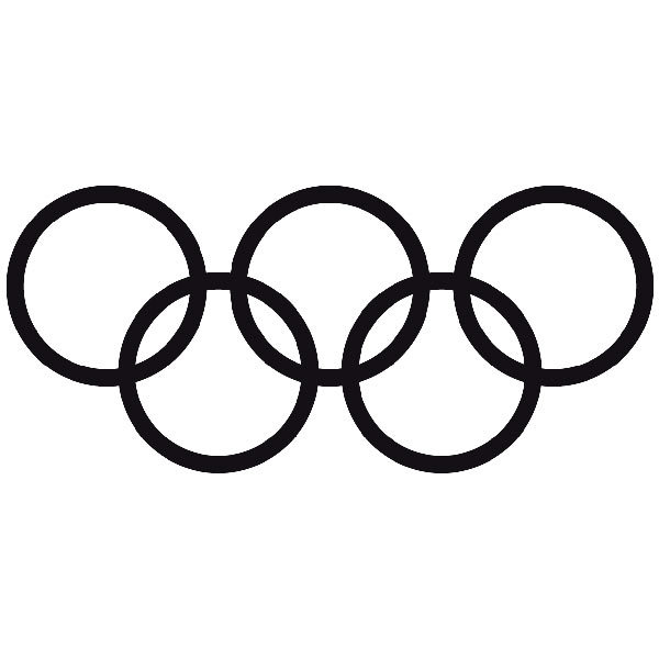 Wandtattoos: Olympische Ringe