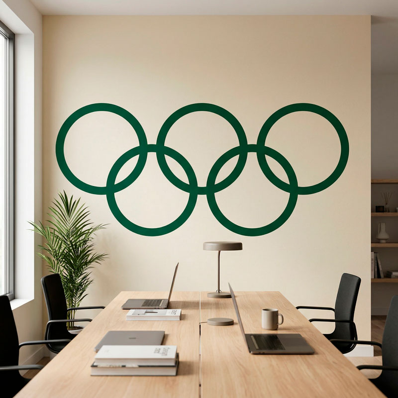 Olympische Ringe 3/13
