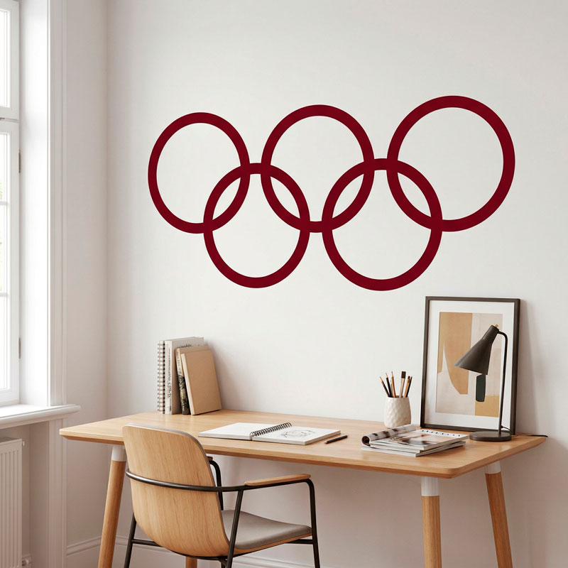 Olympische Ringe 7/13