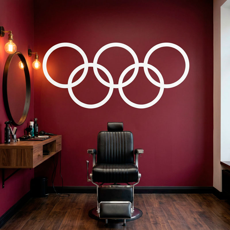 Olympische Ringe 8/13