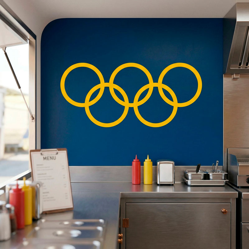 Olympische Ringe 9/13