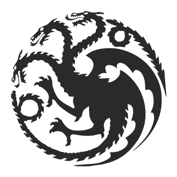 Wandtattoos: Targaryen Haus