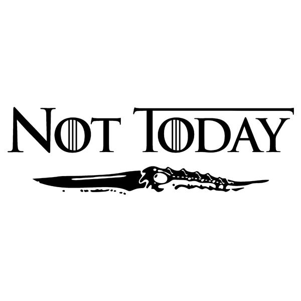 Wandtattoos: Not today