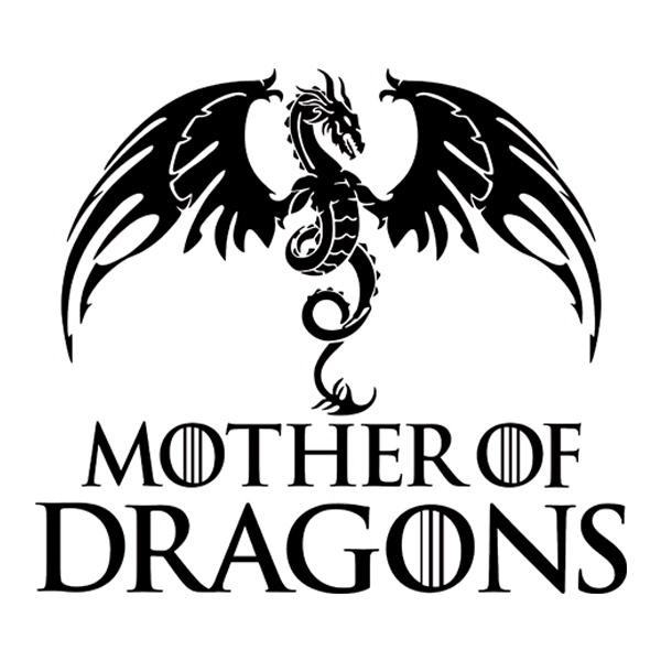 Wandtattoos: Mother of Dragons
