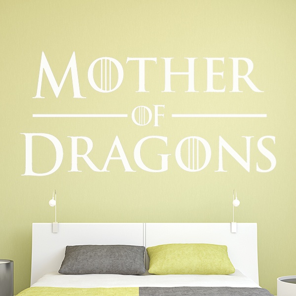 Wandtattoos: Kopfteil Mother of Dragons