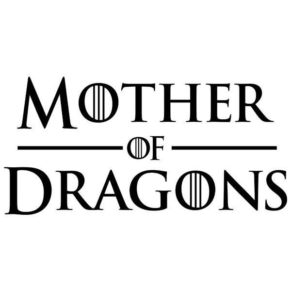 Wandtattoos: Kopfteil Mother of Dragons