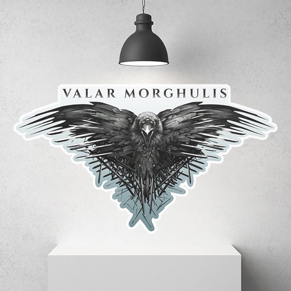 Wandtattoos: Rabe Valar Morghulis