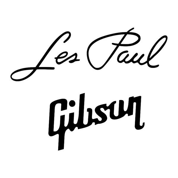 Aufkleber: Les Paul Gibson