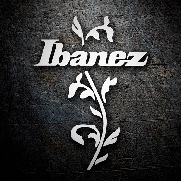 Aufkleber: Ibanez Gitarre  0