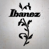 Aufkleber: Ibanez Gitarre  3
