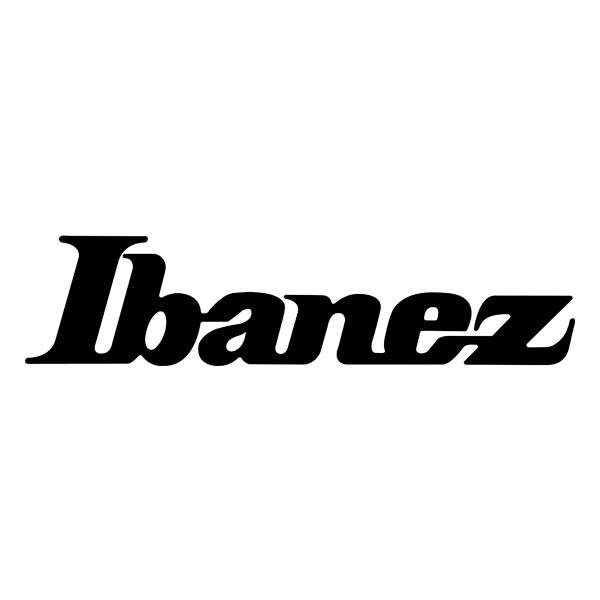 Aufkleber: Gitarre  Ibanez-Emblem