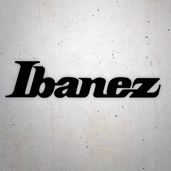 Aufkleber: Gitarre  Ibanez-Emblem