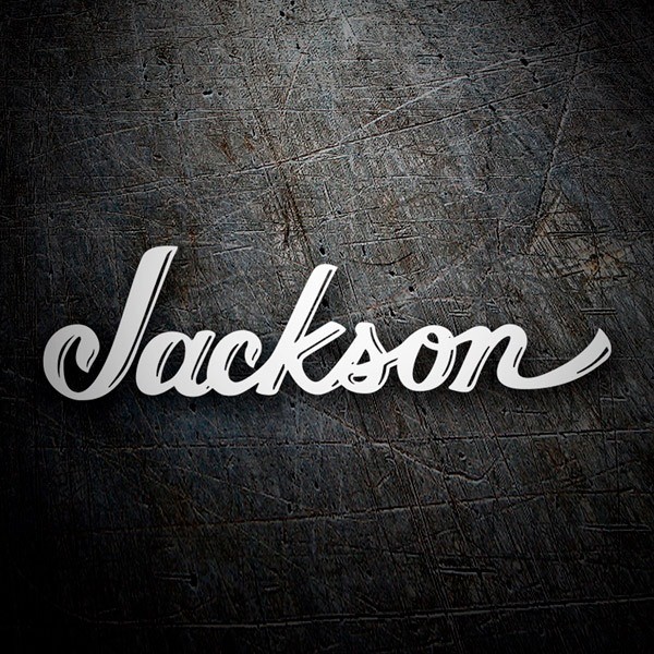 Aufkleber: Jackson