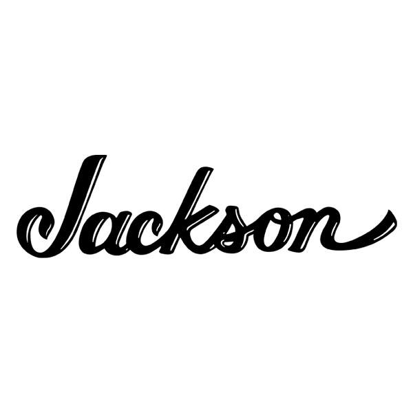 Aufkleber: Jackson Gitarre