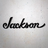 Aufkleber: Jackson Gitarre 3